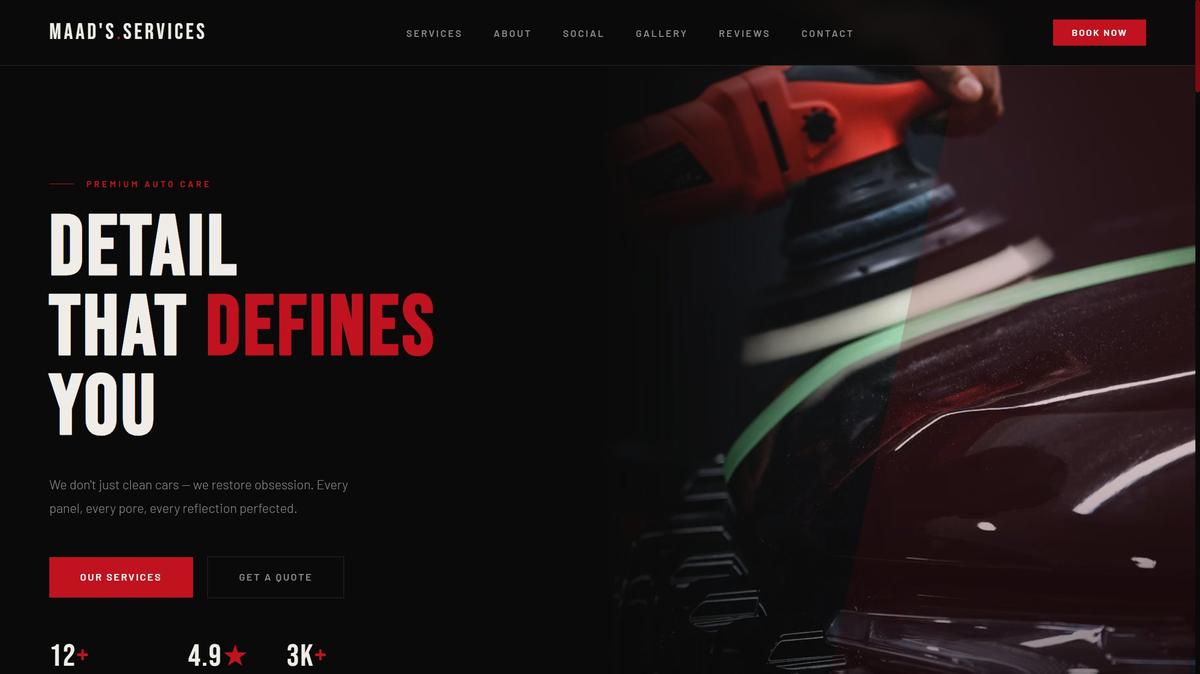 Maad’s Services screenshot